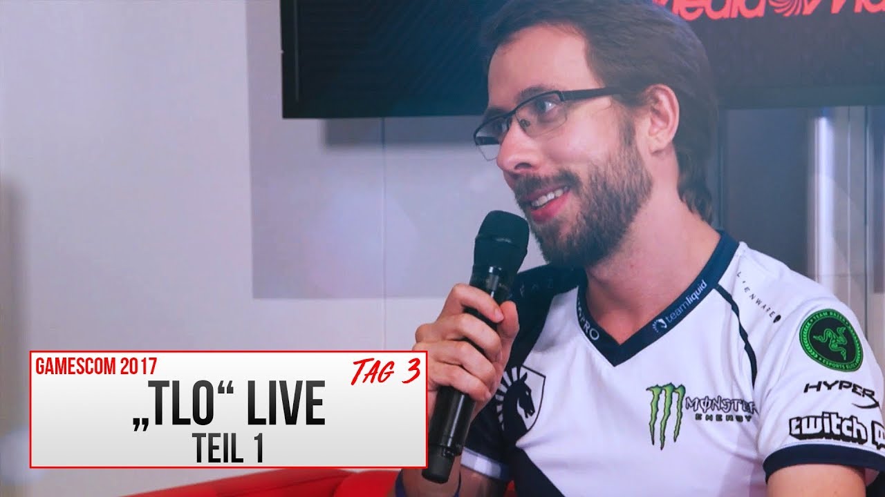 Team Liquid: Interview mit Starcraft 2-Spieler TLO | Gamescom 2017 | 3 ...