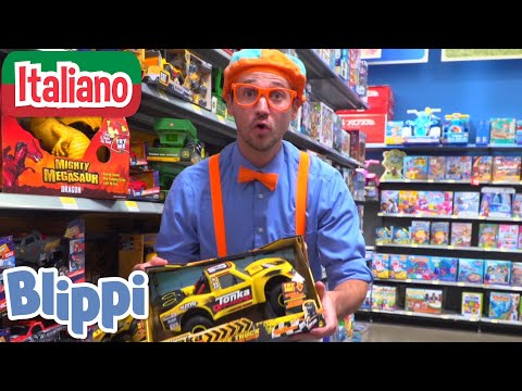 Impariamo i colori al negozio di giocattoli | Blippi in Italiano | Video educativi per bambini