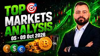 🎯TOP Markets Analysis For This Week! GOLD, EURUSD, BTC & US30 - Forex Trading News