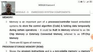 AMES - 17EC62 - Module 3 - Memory