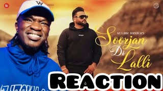 African Reacts to Soorjan Di Lalli - Kulbir Jhinjer | Official Video | RFR Vol. 1 | Punjabi Song