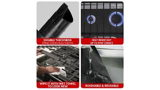 Stove Cover Stove Top Protectors Gas Range Reusable Gas Stove Burner Covers Non Stick Stove Liner