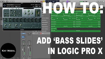 Logic Pro X - Bass Slides (HOW TO GUIDE EASY!)