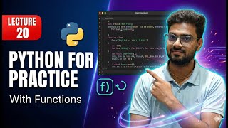 Python For Loop Practice | Solving Real Problems with Functions & Examples