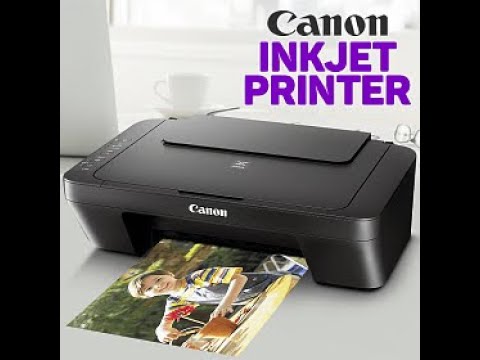 HOW TO SET UP CANON PIXMA PRINTER. AND REVIEW.. - YouTube