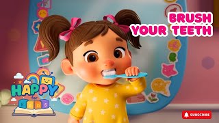 Brush Your Teeth Song for Kids | Healthy Habits and Hygiene | Fun Rhyme & Morning Routine Dance