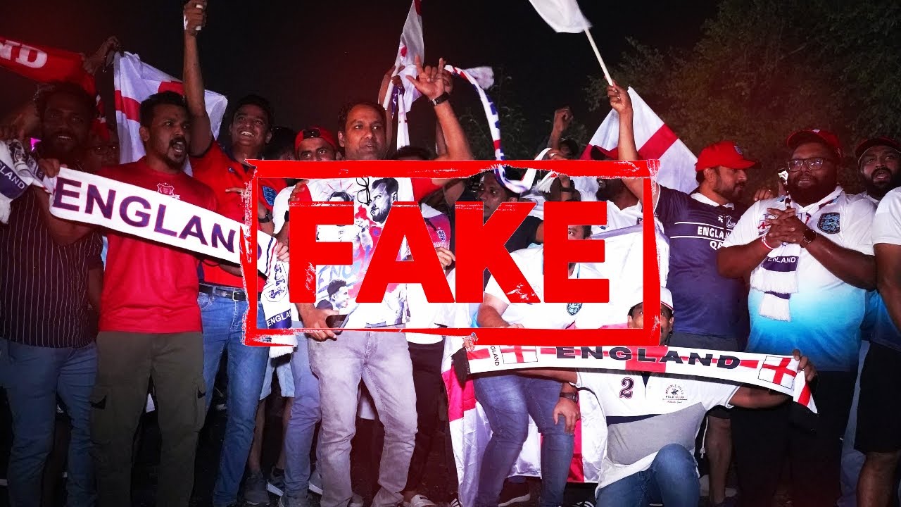 FAKE WORLD CUP FANS IN QATAR? YouTube