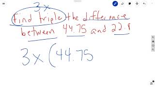 13-2: Writing Numerical Expressions