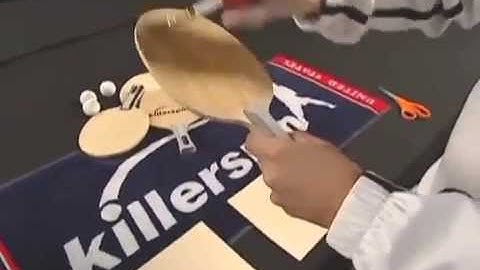 How to Assemble a Table Tennis Racket | Killerspin