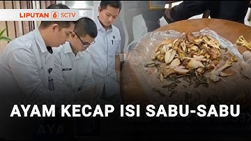 Ayam Kecap Isi Sabu-Sabu Coba Diselundupkan ke Dalam Lapas Cipinang | Liputan 6