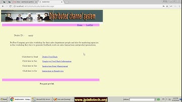 Distributed Channel System | Asp.net, C#.net Final Year Project