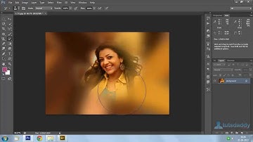 Photoshop Tutorial - 29 : Using Art History Brush Tool in Photoshop CS6