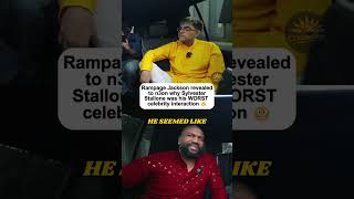 Rampage Jackson Revealed To N3On Why Sylvester Stallone Was His Worst Celebrity Interaction