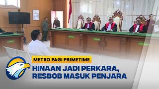 PN Bandung Jatuhkan Vonis Penjara ke Resbob - [Metro Pagi Primetime]