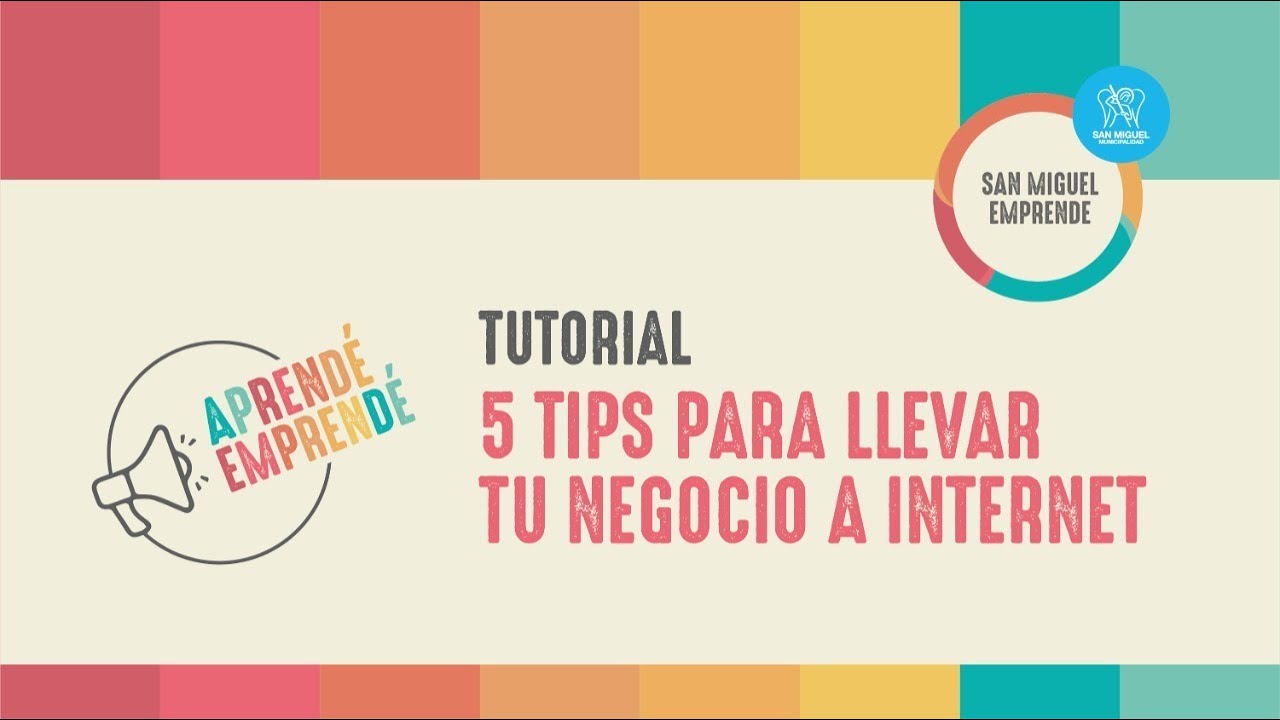 5 tips para llevar tu negocio a internet - YouTube