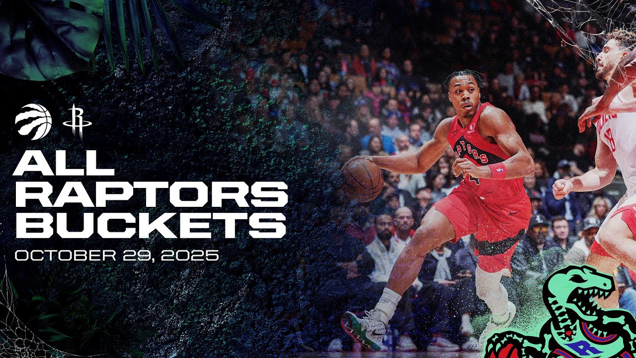ALL BUCKETS | Toronto Raptors vs Houston Rockets, October 29, 2025 ...