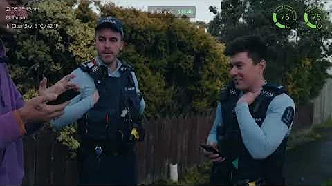 Ice Poesidon New Zealand IRL stream sniper on bike runs red lights, Police show up