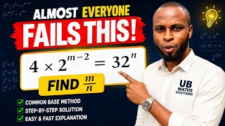 Detailed Solving Exponential Equations With Common Base | Almost Everyone Fails This! Information