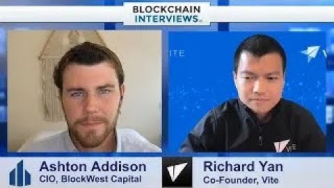 Richard Yan, Co-Founder of Vite – Layer 1 Protocol | Blockchain Interviews