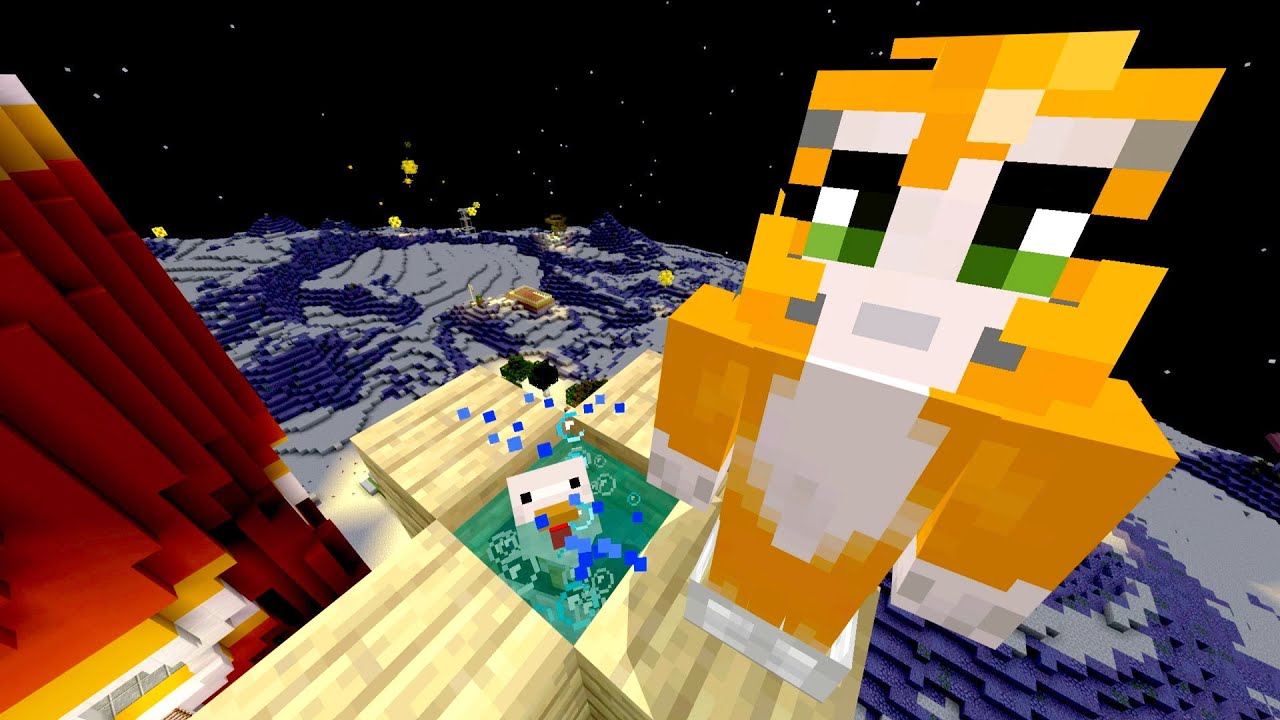 Play: Minecraft: Space Den, Stampy's cooperative, story-led special