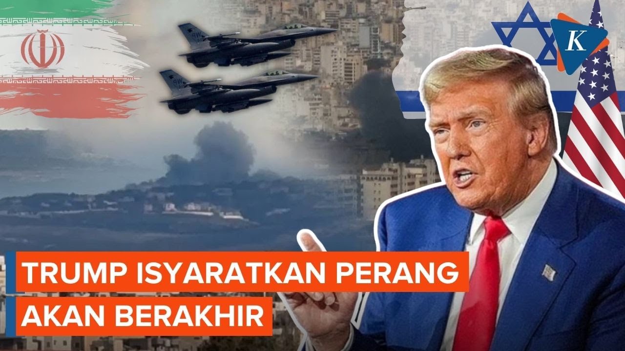 Trump Sebut Perang Segera Berakhir, Klaim Iran Sudah Melemah