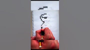 How  to #drawing  PIXEL Ragnarok /I DRAW TO RELAXING MUSIC #shorts