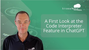 A First Look at the Code Interpreter Feature in ChatGPT