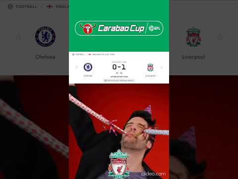 Liverpool Beat Chelsea On Extra Time,Win Carabao Cup.Football Memes.#shorts