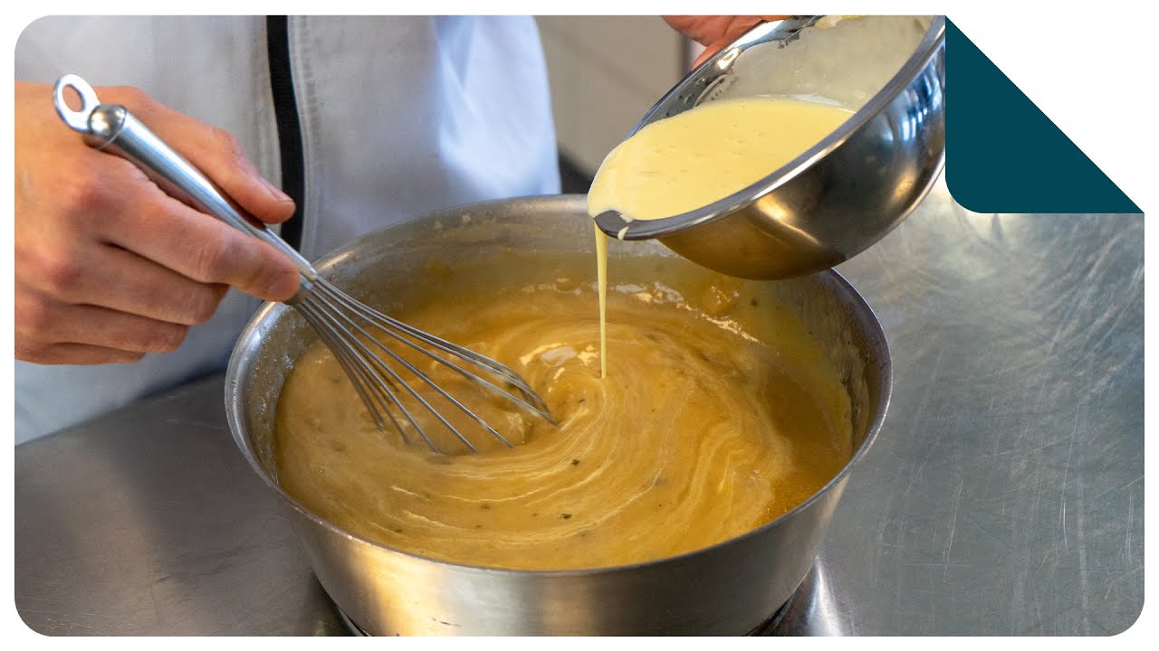 Liëren van soep | Keukentechniek