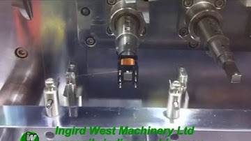 Ingrid West Multi spindle automatic coil winding machine Video 1