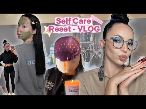 VLOG - Old-school SELF CARE and a little GLOW UP (Pedicure, Sleep, skincare…)
