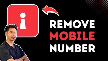 How To Remove Mobile Number From Singpass