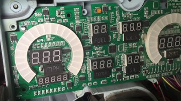 Intellitronix Digital dash in a 1983 Chevy Malibu G body wagon