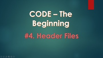 Header Files in C/C++ | Code - The Beginning