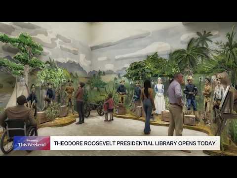 AI Teddy Roosevelt Greets Library Visitors