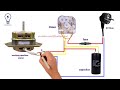 Washing Machine Motor With A Timer And Capacitor Wirnig Diagram Branchement Moteur Machine à Laver