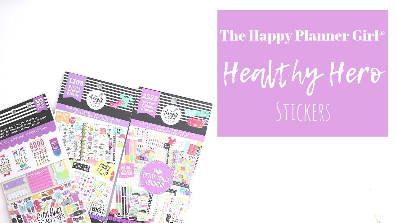 The Happy Planner Girl® | Healthy Hero STICKERS