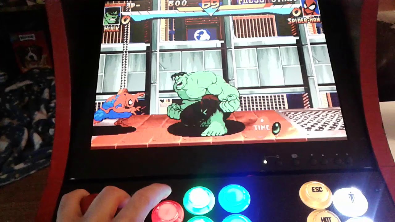 Barton Egaming Barton arcade running RetroPi - YouTube