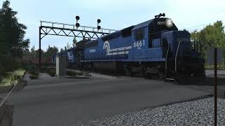 Trainz 2019 Conrail SD45-2 Coal Drag