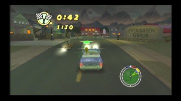 The Simpsons: Hit & Run - Coin Grind - Level 7 Wager Race in 1:15