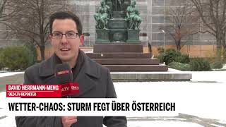 Wetter-Chaos Sturm Fegt Über Österreich