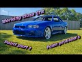 Nissan Skyline R34 GTR replica, Paint part 1. The paint process, mistakes made.