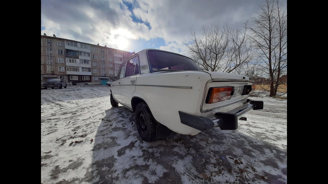 Девушка учится ездить на ВАЗ 2106. Автодром, Ачинск. Первый раз за ...