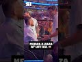 Georgia Meets at UFC 331 🇬🇪 Merab Links Up With Zaza #ufc #nba #ufc331