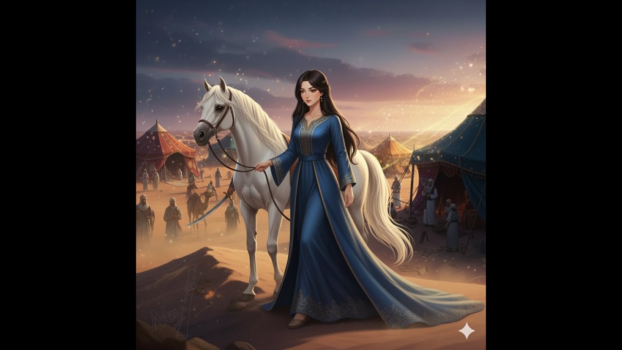 يا دار عبلة- من شعر عنترة بن شداد - الذهبية