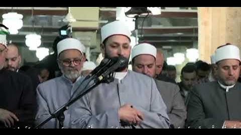 صلاة التراويح في الجامع الأزهر بصوت فضيلة الشيخ أحمد أنور برواية الشعبة عن الإمام عاصم الكوفي