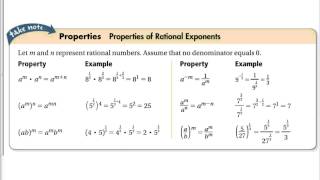 7-4 Rational Exponents