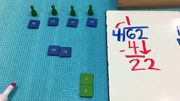 Long Division 2 digits divided by 1 digit, Example 2