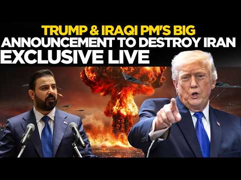 LIVE | Trump Holds High-Stakes Meeting With Iraqi PM Ali al-Zaidi Amid Iran Tensions | White House