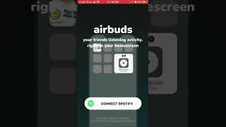 How to connect Spotify and create account in Airbuds widget app? screenshot 5